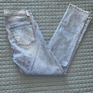 Lazer Co Jeans Mens 32 X 30 Skinny Stretch Medium Wash Blue Denim - (J2025A)